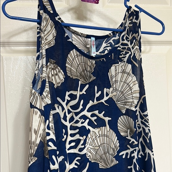 One Size Isla Bonita Sheath Midi Dress, Beach or Resort Wear - Picture 5 of 10